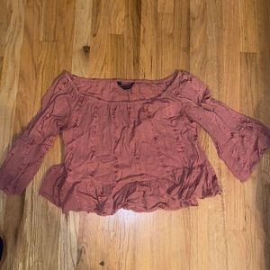 Zara off the shoulder top